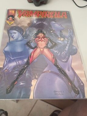 Vampirella Comic Book - Cover Art (Red, Black)